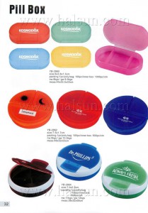 Pill Boxes Custom Printed With Your Business Logo