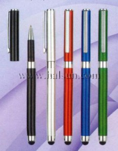 Ballpoint & Stylus Pen Combo for ALL Capacitive Touch Screen Device